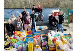 <b>CZERSK. 370 kg karmy trafiło do schroniska (WIDEO)</b>