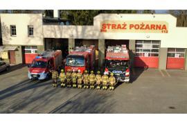 <b>Ochotnicza Straż Pożarna w Czersku - oddano hołd tragicznie zmarłemu naczelnikowi OSP Trąbki (WIDEO)</b>
